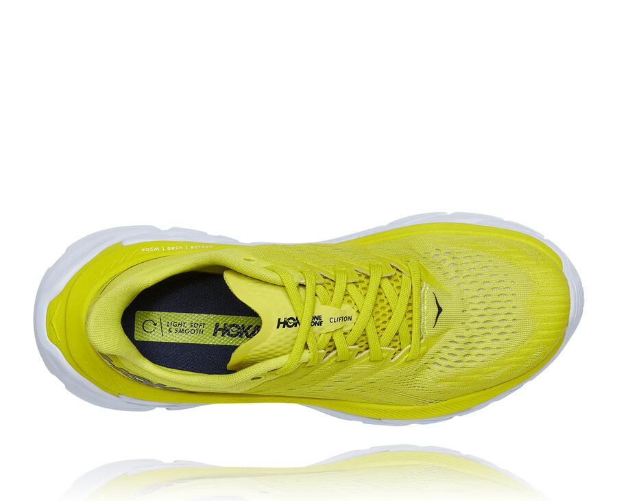 Tenis Hoka One One Masculino Fluorescente - Clifton Edge - 249-CRTEFI